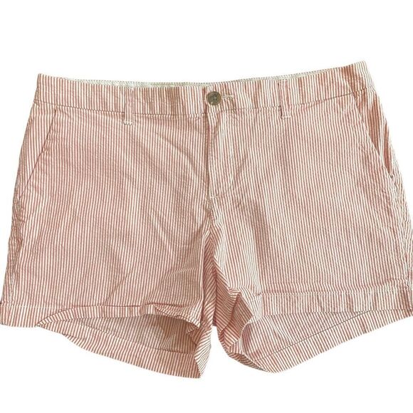 Old Navy Everyday Short Striped red white size 12 - Picture 1 of 8